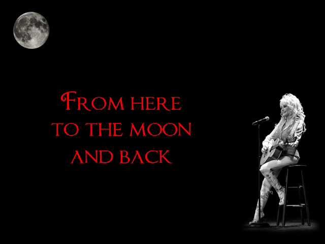 Dolly Parton - From Here to the Moon and Back (with Lyrics)