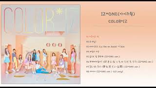 (COLOR*IZ Full 1st mini album) IZ*ONE