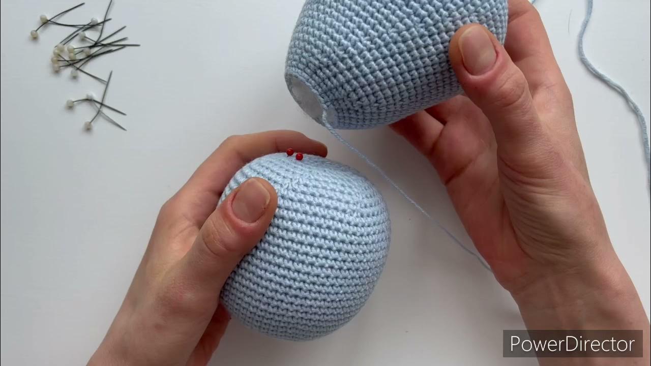 how-to-sew-the-head-to-the-body-amigurumi-youtube