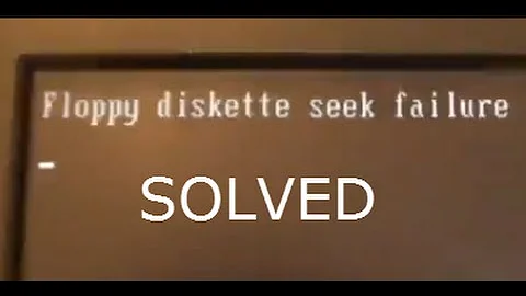SOLVED: How to Fix Floppy Diskette Seek Failure on Dell Computer