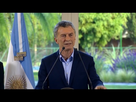Declaración del presidente Mauricio Macri sobre índices de pobreza