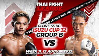 Suksawat VS Paradornlek | 65KG ISUZU CUP 32 | GROUP B | THAI FIGHT LEAGUE #11