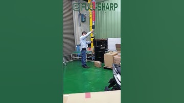 Thiết bị nâng hạ hút chân không thùng hàng carton, thùng giấy 1 giác hút #shorts #fullsharp