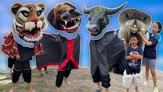 VICHO MENCOCOKKAN KEPALA BARONGAN JUMANTORO DAN BANTENGAN BEROT 