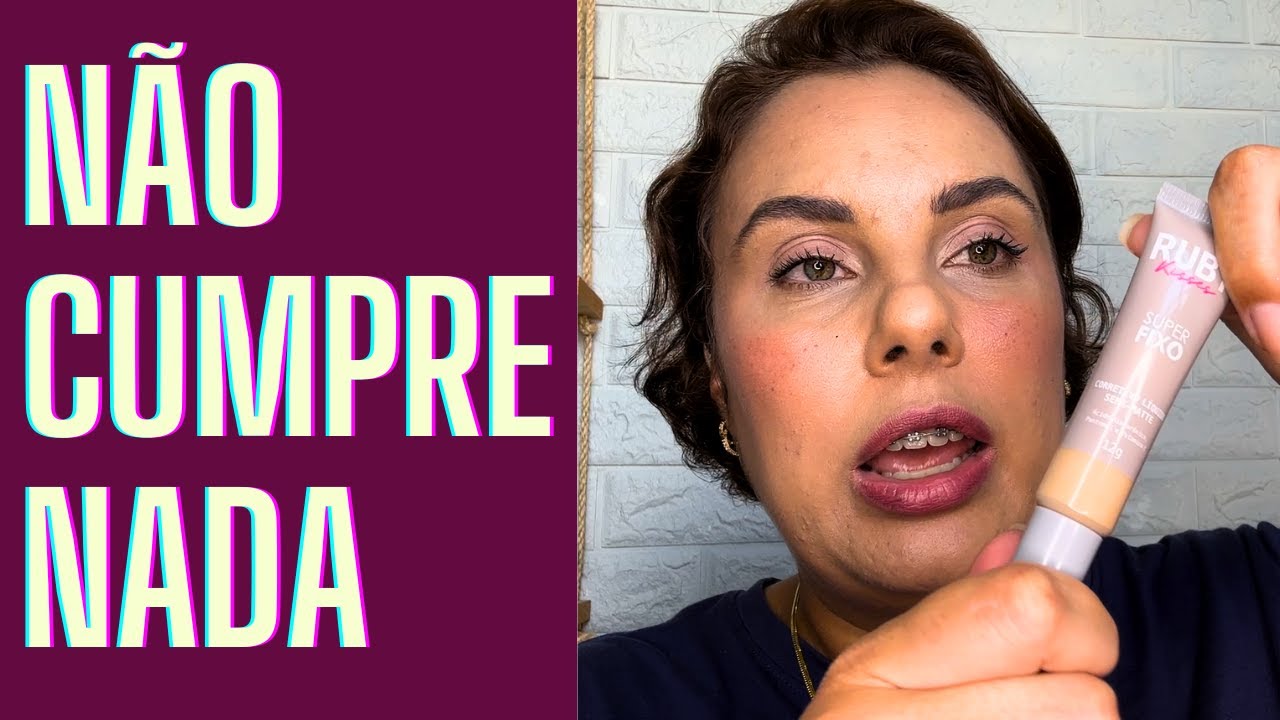 CORRETIVO SUPER FIXO RUBY KISSES COR 25 NOVA FÓRMULA | RESENHA