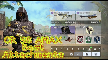 Best CR 56 AMAX Gunsmith Loadout | Attachments for multiplayer | CODM | SRINI JAY|