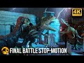 Jurassic World: Dominion | Final Battle Stop-Motion | T-Rex vs Giganotosaurus |4k|