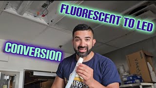 Replacing Fluorescent Lights with LED