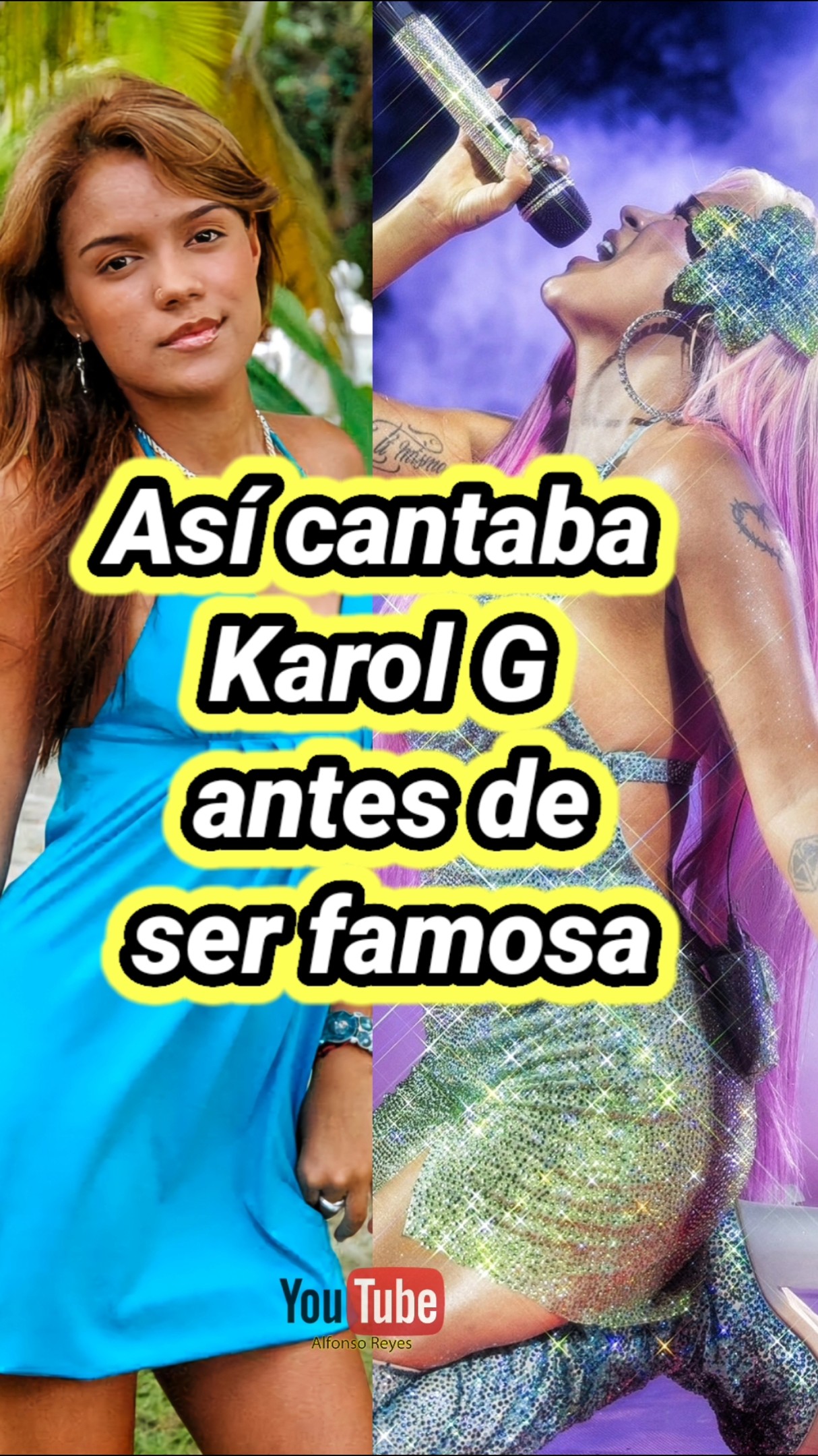 Así cantaba Karol G antes de ser famosa. #karolg