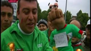Compayito en Alemania 2006: Borrachera en el México vs Angola