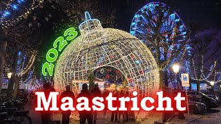 Magical Christmas Market in Maastricht, Netherlands 2023 - A Festive Adventure!