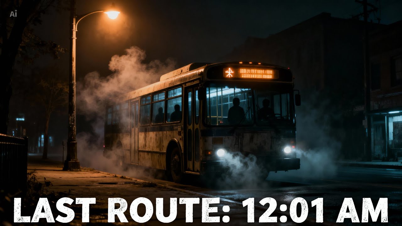 The Last Bus Route After Midnight 🚌🌌 | A Horror Story You Shouldn’t Ignore 