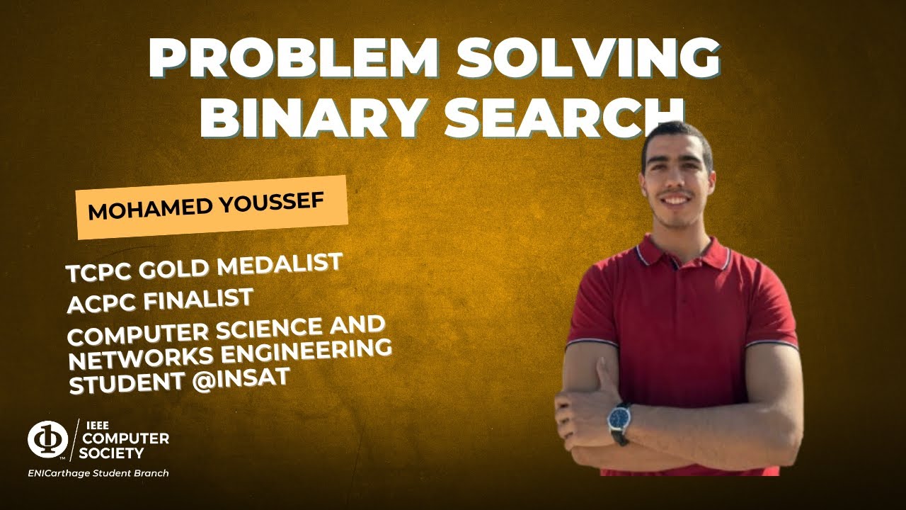 Problem Solving : Binary Search - YouTube