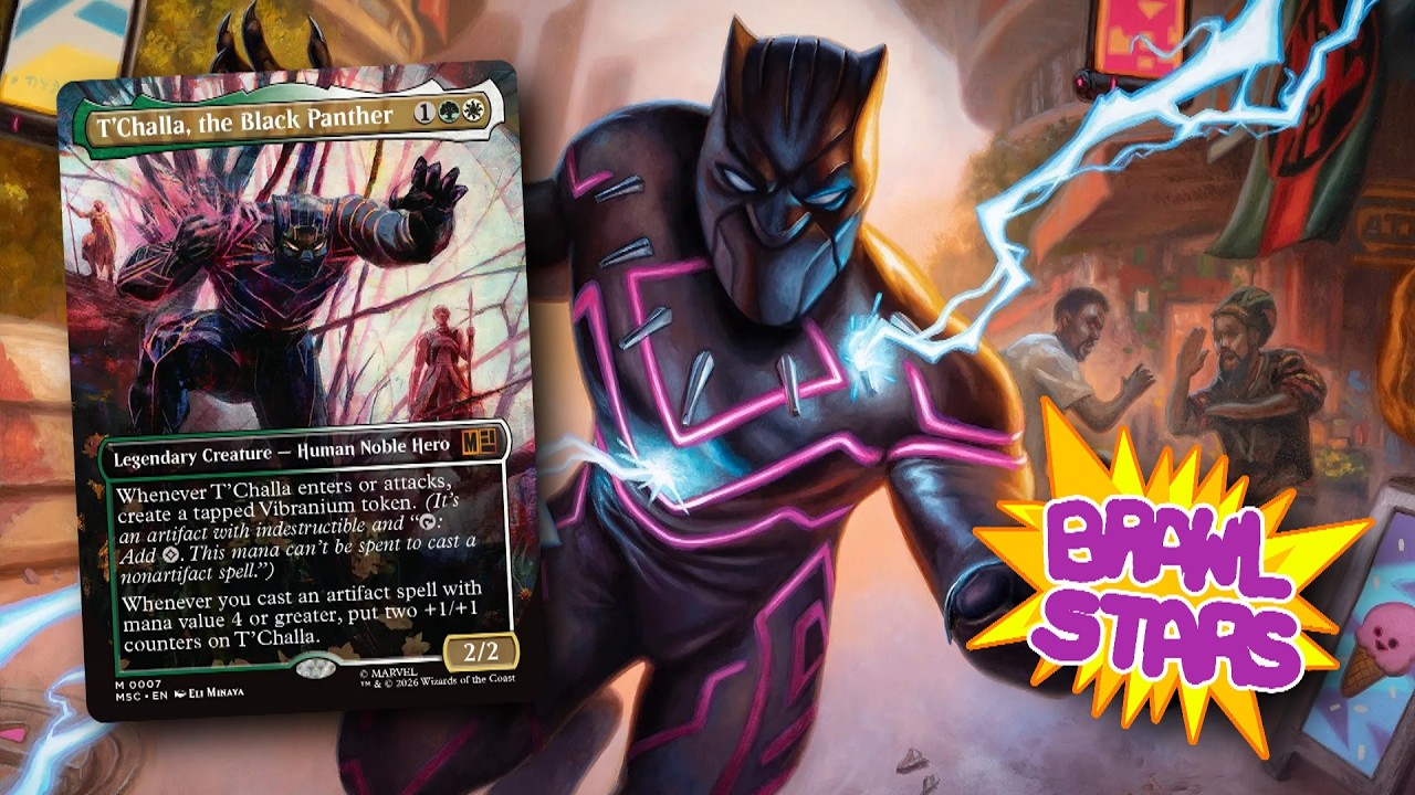 Brawl Stars: Wakanda Forever - T'Challa, the Black Panther Brawl