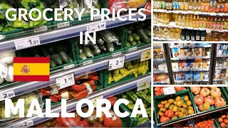 Food Prices in Mallorca, Spain | Cost of Living in Mallorca | Supermarket Tour in Mallorca