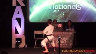Aaron Bailey Junior Japanese Forms at Grand Slam Open Nationals 2014