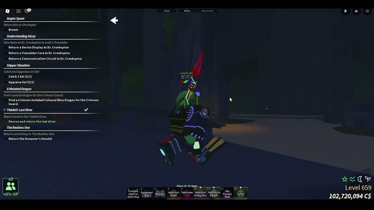 How To Complete"Collapsed Ruins Bestiary" in Fisch! Roblox