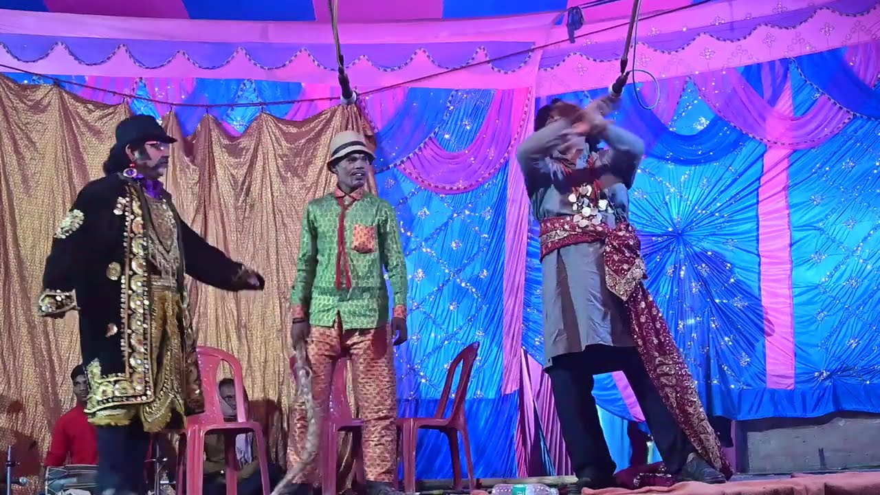 न्यू कारीबॉस मैथिली नाच #उदल का दरवार-11 #comedy_nach_program #aalhaudal nach narkatiya