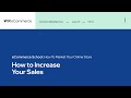 Lesson 4 Increase Your Sales Marketing Your Online Store Wix ECommerce Lesson 4 Increase Your Sales Marketing Your Online Store Wix ECommerce
