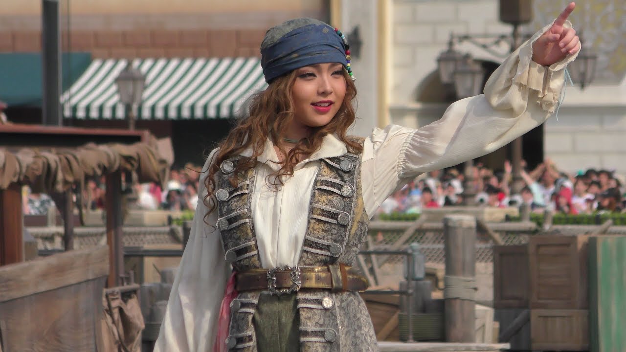 ラス日、ラス回のパイレーツ・サマーバトル “ ゲット・ウェット！”2019(ザンビのダンサーさん) 【TDS】2019/9/1(日)