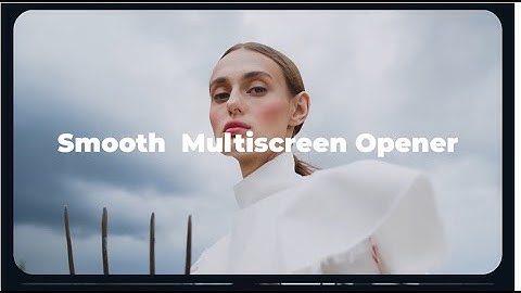 FREE Smooth Multiscreen Opener | Free Templates for Davinci Resolve