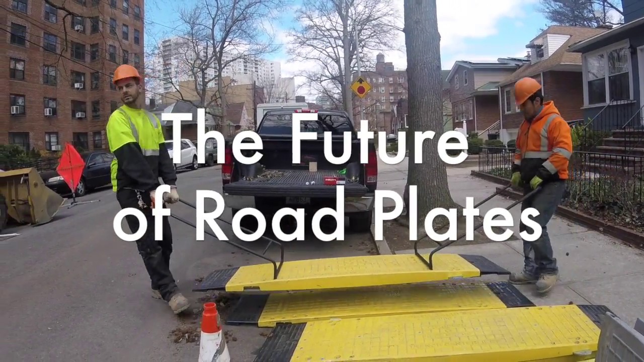 Oxford Plastics Composite Road Plate Installation with Interview YouTube