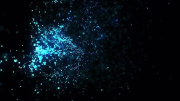 Blue Particle Animation Background 01 Motion Graphics