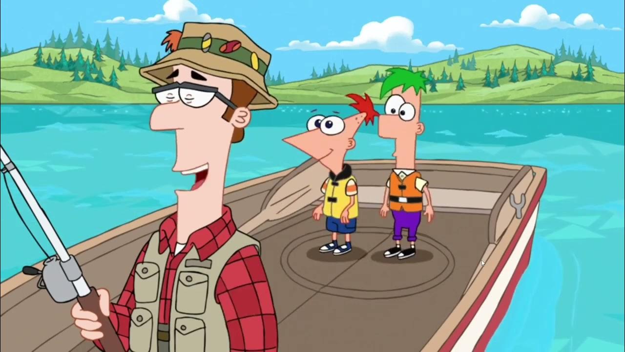 Phineas And Ferb The Lake Nose Monster Phineas and Ferb S2 E1 The Lake Nose Monster 2/5 - YouTube