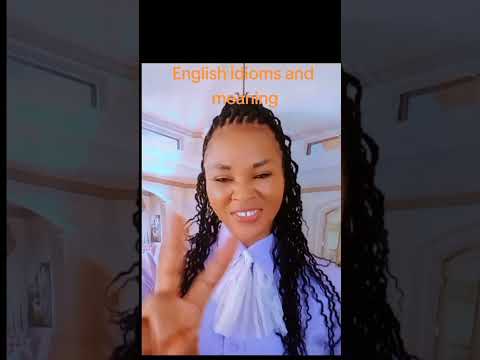 English idioms and