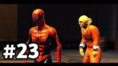 Spider-Man Web Of Shadows Wii gameplay walkthrough chapter 23 - Jail Break