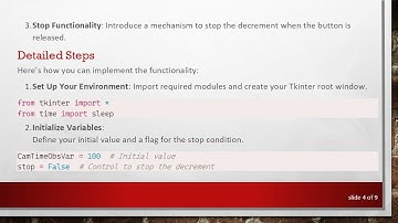 How to Continuously Change a Value While a Button is Pressed in Tkinter