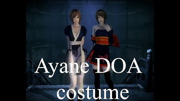 Fatal Frame: Mask of the Lunar Eclipse - Ayane DOA Mod