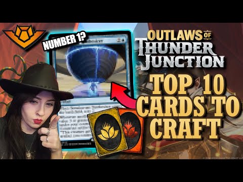 Craft THESE cards for Standard from Outlaws of Thunder Junction! 🤠MTG Arena