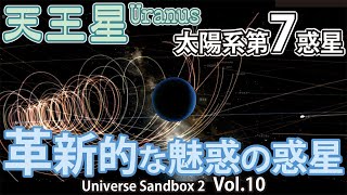 【Universe Sandbox 2 Vol.10】天王星（Uranus）太陽系第7惑星・Ariel(アリエル) 他 衛星特集