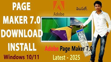 Adobe PageMaker 7 0 installation Setup On Windows 11
