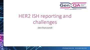 FFPE FISH Workshop 2024: 8 HER2 ISH reporting and challenges   Jane Starczynski