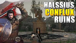 Crimson Desert Halssius Conflux Ruins Challenge Puzzle Guide Unravel the secret of the Ancient Ruins