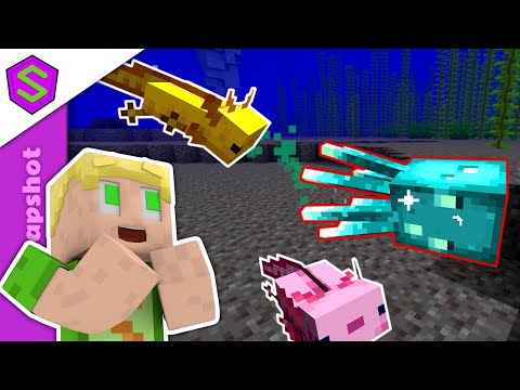 Tätä Et tiennyt Axolotleista! | Minecraft Snapshot