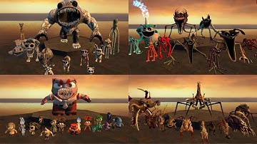 Who is STRONGER?  Zoonomaly VS Inside out VS Zoochosis VS Smiling Critters Poppy playtime in GMod