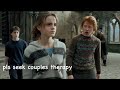 hermione and ron arguing for 3 minutes straight
