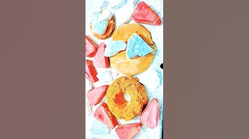 orange 🧡 crush #relaxartonline #chalkart #satisfying #relax