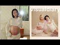 A Pregnant Week in My Life | visual diary, vlog, maternity photoshoot, wholesome weekend