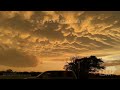 04-30-2024 Wichita, KS - Mammatus Clouds