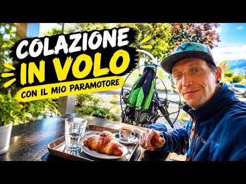 Vado in VOLO a fare colazione al bar!