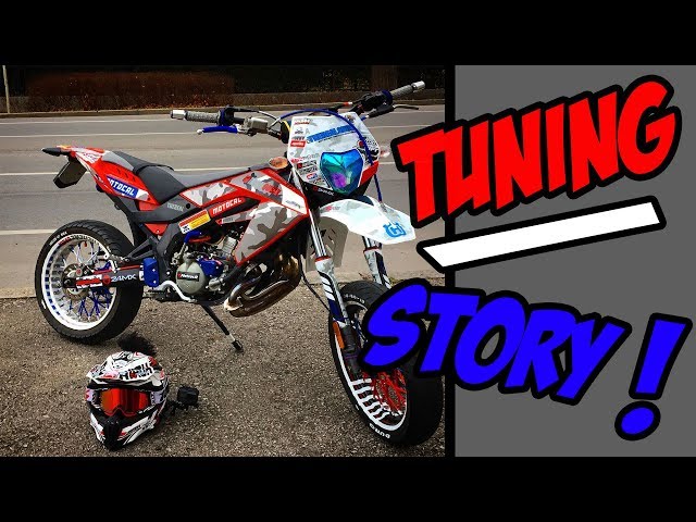 APRILIA SX Tuning Story, [ Supermoto-Stuntbike ]