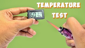 Temperature Meter Test  #viralvideo #experiment #science #challenge