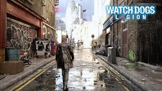 Walking in the Rain in near-future London | Watch Dogs Legion | Full Tour