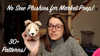 Our Favorite NoSew Crochet Plushie Patterns  Market Prep Friendly! 30+ Patterns