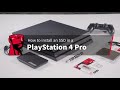 How to Install an SSD in a PlayStation 4 Pro