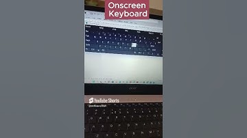 How to Open On-Screen Keyboard with Shortcut Key (Windows Trick 2025) #techshorts #windowstips